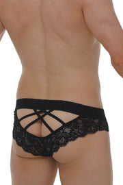 Brief Miers Lace Black