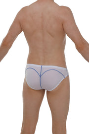Brief Upaix Plum White