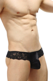 Bikini Oupar Satin Black