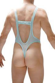 Bodythong Aunou Net Teal