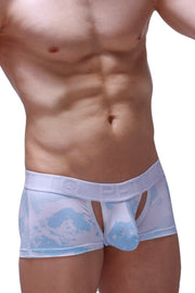 Boxer Brief Huleu Marbre Sky Blue