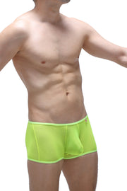 Boxer Open Net Neon Yellow