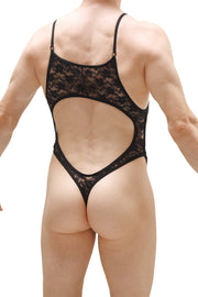 Bodythong Campsat Lace Black