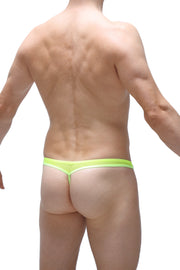 G-String Anost Net Neon Yellow