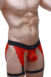 G-string Lurris Lace Red