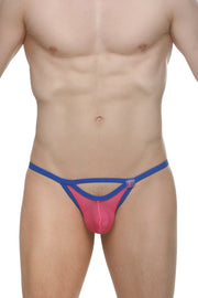 G-string Roppe Mesh Neon Pink