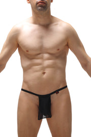 G-string Pagne Black