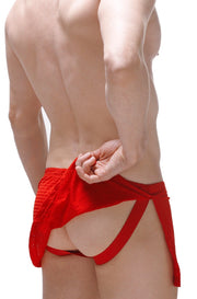 Loincloth Bee Red w/ Jockstrap