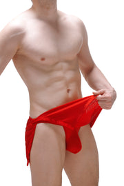 Loincloth Bee Red w/ Jockstrap