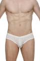 Mini Boxer Cheeky Rib White