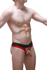 Thong Hole Cockring Bee Red