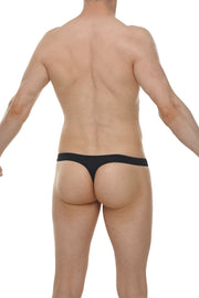 Thong Lasso Cockring Plum Black