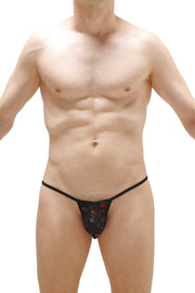 Thong Migny Lace Black