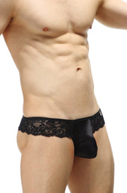 Bikini Oupar Satin Black