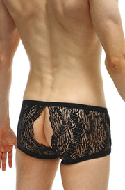 Boxer Plouhac Lace Black